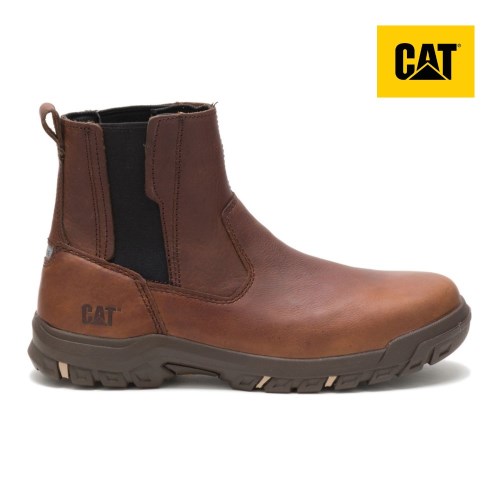 Caterpillar Abbey Steel Toe Werkschoenen Dames Bruin (FHXE.NL)